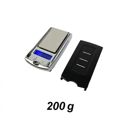 Präzise elektronische Waage in Form eines Mini-Autoschlüssels