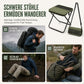Tragbarer Klapphocker-Rucksack, leichter Outdoor-Campingstuhl und vielseitig verwendbare Umhängetasche