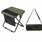 Tragbarer Klapphocker-Rucksack, leichter Outdoor-Campingstuhl und vielseitig verwendbare Umhängetasche