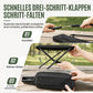 Tragbarer Klapphocker-Rucksack, leichter Outdoor-Campingstuhl und vielseitig verwendbare Umhängetasche