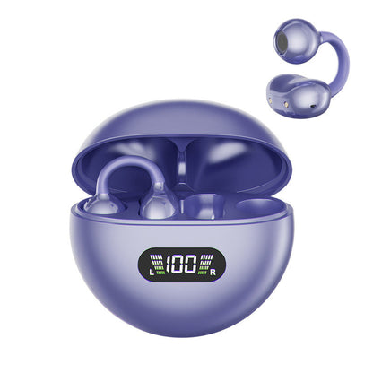 📢📢50% RABATT !!⏰Open-Ear Clip-On Bluetooth-Ohrhörer – ganztägiger Komfort, immersiver Sound, Leckagekontrolle, 8–10h Akkulaufzeit, Touch-Steuerung. Keine Ohrenschmerzen! 🔋