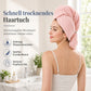 ✨ JETZT 50 % RABATT! !✨Korall-Fleece Haartrockentuch für Damen