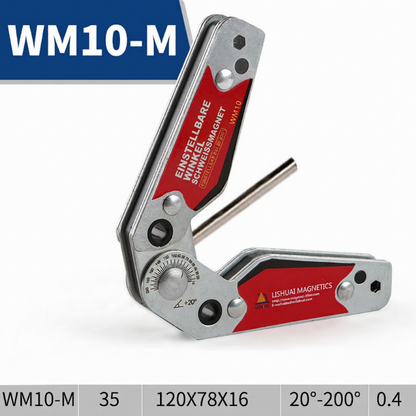 📢📢40% RABATT !!⏰Verstellbarer Schweißmagnet-Halter mit mehreren Winkeln