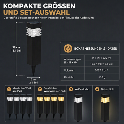 📢📢50% RABATT !!⏰ Solarbetriebenes Enteisungslicht – intelligenter Temperatursensor, umweltfreundlich, kabellos und wetterfest – schmilzt Schnee bis zu 5 Meter weit 🌨️