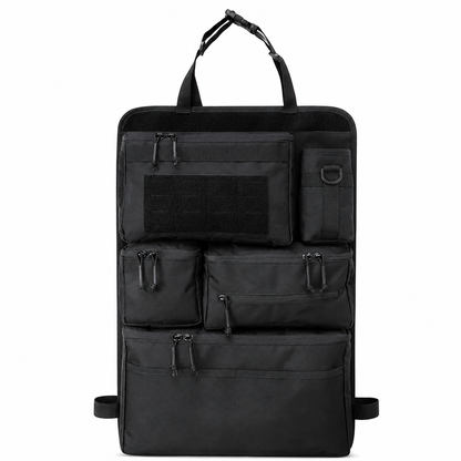 📢📢40% RABATT !!⏰Robuster taktischer Rücksitz-Organizer für Autos aus Nylon, Mehrfachtaschen-Aufbewahrungstasche mit Reißverschluss für SUVs