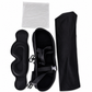 📢📢40% RABATT !!⏰Set aus integriertem Memory-Foam-Reisekissen und 3D-abdunkelnder Schlafmaske zur Nackenstütze auf Reisen