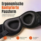 📢📢40% RABATT !!⏰Set aus integriertem Memory-Foam-Reisekissen und 3D-abdunkelnder Schlafmaske zur Nackenstütze auf Reisen