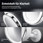 📢📢40% RABATT !!⏰10-fach vergrößernder Schminkspiegel mit LED-Licht und Saugnapf