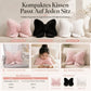 🎀JETZT 50 % RABATT!! 🦋✨Weiches, minimalistisches Schleifen-Kissen mit abnehmbarem Design, dekoratives Lendenkissen