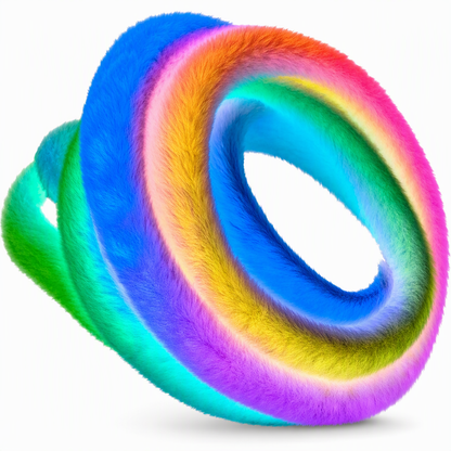 📢📢50% RABATT !!⏰360° rundum leuchtendes plüschiges Neon-LED-Streifenlicht mit RGB-Verfolgungs- und Fließlichteffekt, per Bluetooth-App und Fernbedienung steuerbar
