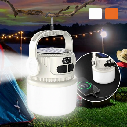 📢📢50% RABATT !!⏰LED Solar-Campingleuchte