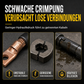 📢📢40% RABATT !!⏰Tragbares manuelles hydraulisches Kabel Crimpwerkzeug der Serie YQK, Kabelschuh-Crimper für Kupfer- und Aluminiumkabelschuhe