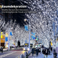Weihnachts-Fensterdeko-Lichter