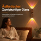 📢📢Kaufe 1, erhalte 1 gratis !!⏰Wiederaufladbare intelligente Wandleuchte mit Bewegungssensor Katzenaugen-Hill-Projektion LED-Nachtlicht mit RGB-Farbumschlag für Umgebungsbeleuchtung