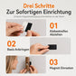 📢📢Kaufe 1, erhalte 1 gratis !!⏰Wiederaufladbare intelligente Wandleuchte mit Bewegungssensor Katzenaugen-Hill-Projektion LED-Nachtlicht mit RGB-Farbumschlag für Umgebungsbeleuchtung