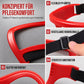📢📢50% RABATT !!⏰Rotes 4-teiliges Bartformwerkzeug- und Frisierkamm-Set zum Trimmen von Kragenlinien und Haaren