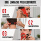 📢📢50% RABATT !!⏰Rotes 4-teiliges Bartformwerkzeug- und Frisierkamm-Set zum Trimmen von Kragenlinien und Haaren