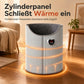 📢📢40% RABATT !!⏰Elektrischer Fußwärmer Heizkissen unter dem Schreibtisch mit Schnellheizung und Einstellbarer Temperaturregelung für Füße und Beine