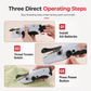 Mini Handheld Electric Sewing Machine Portable Household Sewing Device for Thick Fabrics