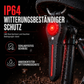 🚴 NUR FÜR KURZE ZEIT: 50% RABATT! ⚡ Wiederaufladbares Fahrrad-Bremsrücklicht – mit intelligenter Bremswarnung, wetterfest, einfach zu installieren ✨
