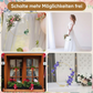 🌸✨ JETZT 50 % RABATT! !✨🌸 Dekorativer Reif in Goldton mit Holzständer