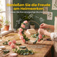 🌸✨ JETZT 50 % RABATT! !✨🌸 Dekorativer Reif in Goldton mit Holzständer