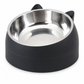 📢📢JETZT 50 % RABATT!! ⏰Edelstahl-Futternapf im niedlichen Katzen-Design – Ergonomischer 2-in-1 Napf für Katzen & kleine Hunde ✨