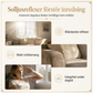 🏡 JETZT 50 % RABATT! ✨ Geometrisch jacquardgewebter, durchsichtiger Vorhangstoff – elegant und lichtdurchlässig für das Wohnzimmer 🌿