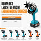 📢📢40% RABATT !!⏰Akku-betriebener handgeführter Mini-Bodenhacke und Kultivator mit 21V Lithium-Akku, tragbarer Bodenlockerer und Unkrautentferner für Haus und Garten