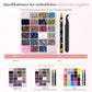 ✨JETZT 50 % RABATT!!✨24-teiliges Nagelkunst Strassstein-Set