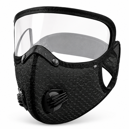 📢📢50% RABATT !!⏰Staubdichte und winddichte Outdoor-Sport-Gesichtsmaske mit schützendem Sichtschutz und Atemfunktion für Laufen und Radfahren