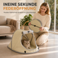 📢📢50% RABATT !! ⏰Tragbares, leichtes Pet Tent House für Katzen und kleine Hunde - für Innen- und Außenbereich, Reise, Camping, sonnengeschütztes Bett