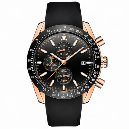 Herren Sport-Quarzuhr Multifunktionale Wasserdichte Mode Armbanduhr Modell 5140