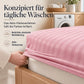 Verdicktes 3-Teilig Bettwäsche-Set mit Bettbezug und Kissenbezug