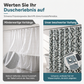📢📢JETZT 50 % RABATT!! ⏰Wasserdichter und schimmelresistenter Stoff-Duschvorhang für das Badezimmer zur Trennung von Trocken- und Nassbereich