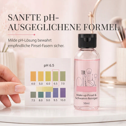 ✨ JETZT 1+1 GRATIS! !✨50ml Make-up Pinsel Reiniger | Reinigungslösung für Schwämme & Puderpuffs