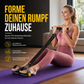 📢📢40% RABATT !!⏰Multifunktionales pedalbetriebenes Widerstandsband, elastisches Zugseil für Bauchübungen, Heimtraining, Yoga und Pilates-Fitness für Männer und Frauen