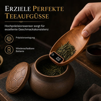 📢📢 50% RABATT!! ⏰ Digitaler Teelöffelwaage und elektronischer Wießlöffel für Teeblätter und Kaffee