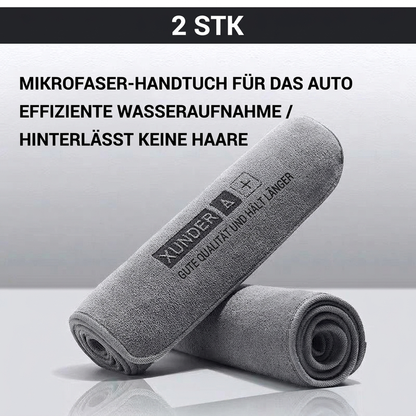 📢📢 JETZT 50 % RABATT!! ⏰Mikrofaser-Handtuch für Auto - Effektive Wasseraufnahme & hinterlässt keine Spuren
