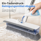 📢📢 JETZT 50 % RABATT!! ⏰Bodenbürste mit langem Stiel, harten Borsten und Gummiwischer, 2-in-1 Haushalts-Badezimmer-Reinigungsgerät mit eingebautem Seifenspender und abnehmbarem Kopf