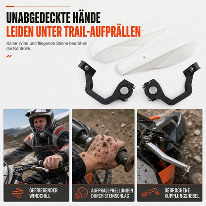 📢📢50% RABATT !!⏰Universelle Handschuhhalterung aus Kunststoff, Schutzblech für Offroad-Kraftrad, Dirt Bike, ATV Quad