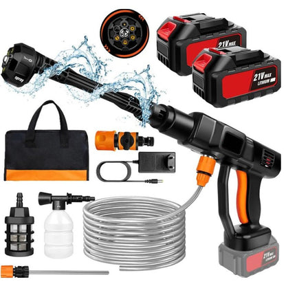 📢📢50% RABATT !!⏰Tragbare batteriebetriebene Autowaschpistole