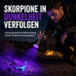 📢📢50% RABATT !!⏰51-LED-UV-Taschenlampe 395 nm, ultraviolettes Schwarzlicht-Detektor aus Aluminiumlegierung, Handgerät zur Erkennung von Falschgeld und zur Schmuckbewertung