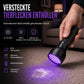 📢📢50% RABATT !!⏰51-LED-UV-Taschenlampe 395 nm, ultraviolettes Schwarzlicht-Detektor aus Aluminiumlegierung, Handgerät zur Erkennung von Falschgeld und zur Schmuckbewertung