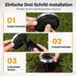 📢📢50% RABATT !!⏰Solar betriebene Erdlichter aus Edelstahl für Gartenweg und Rasen zur Landschaftsdekoration im Außenbereich