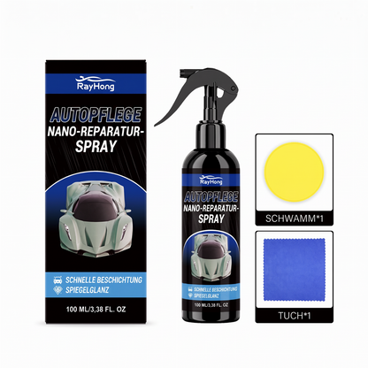 📢📢50% RABATT !!⏰Auto Nanoreparatur-Beschichtungsspray zur Kratzerreparatur, Reinigung, Politur und zum Aufpolieren
