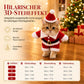 Weihnachtliches Haustierkostüm für Hunde und Katzen – herbstlich-winterliche Festtagsoutfits mit Weihnachtsmann-Anzügen und Schneeflocken-Umhängen