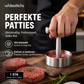 🔥60% RABATT!🥩 Steakpresse Runde Patty-Form | Lebensmittelechter 304 Edelstahl Burger-Patty-Maker