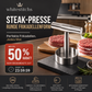 🔥60% RABATT!🥩 Steakpresse Runde Patty-Form | Lebensmittelechter 304 Edelstahl Burger-Patty-Maker