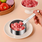 🔥60% RABATT!🥩 Steakpresse Runde Patty-Form | Lebensmittelechter 304 Edelstahl Burger-Patty-Maker